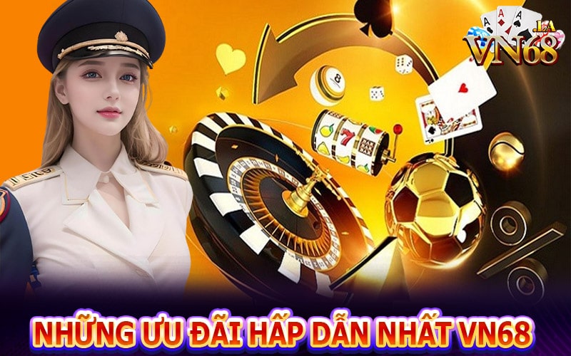 Các khuyến mãi vn68 nhất thị trường Việt Nam 